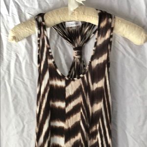 Calvin Klein knit maxi dress